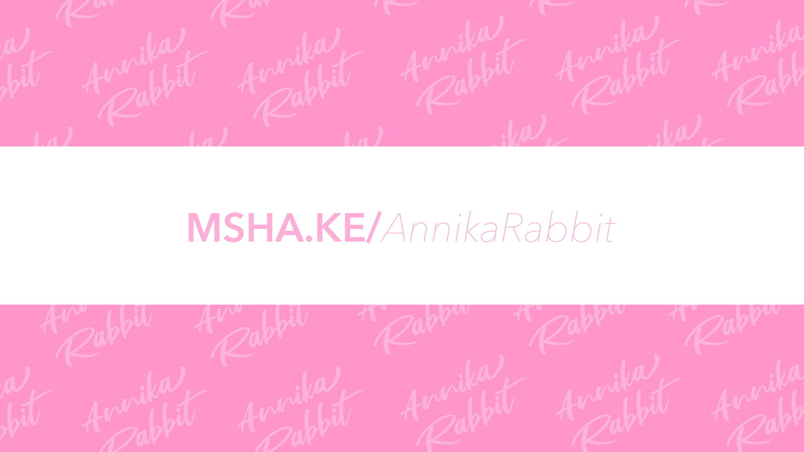 Banner of annikarabbit