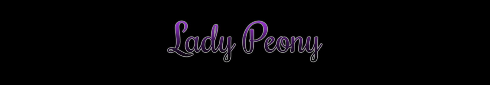 Banner of ladypeony
