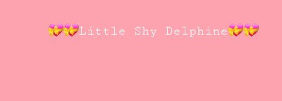 Banner of littleshydelphine