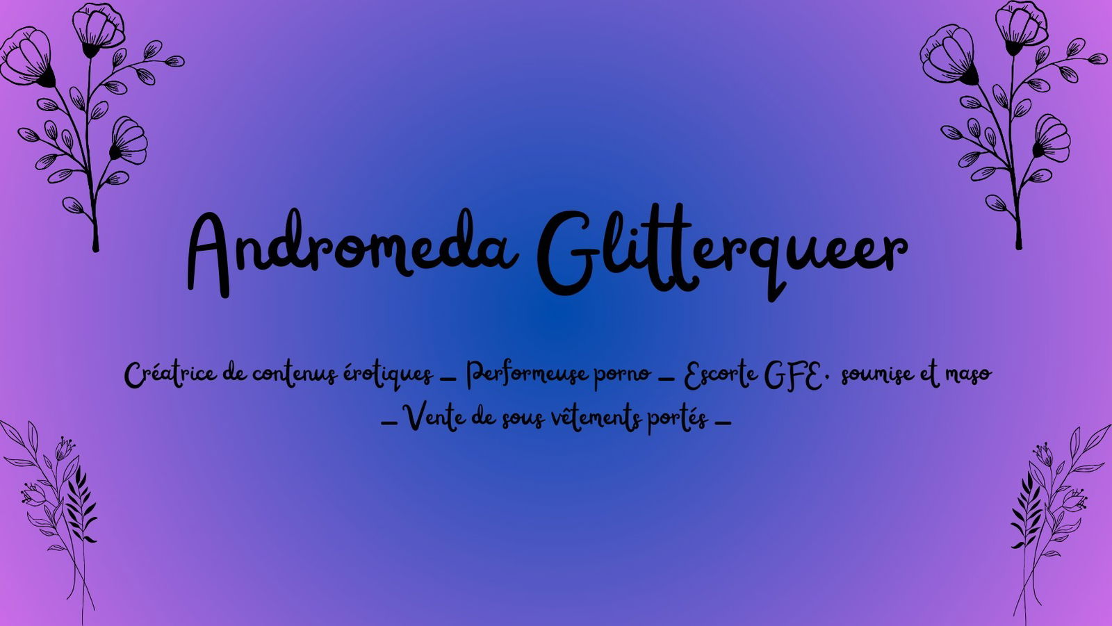 Banner of missandromedaglitter