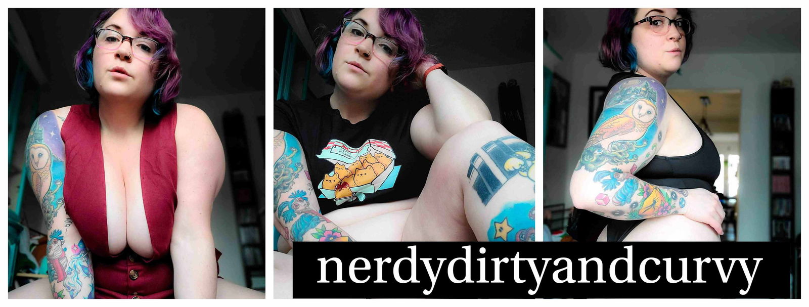 Banner of nerdydirtyandcurvy